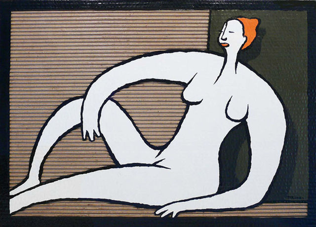 Dos au mur