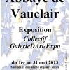 exposition d'art contemporain à l'Abbaye de Vauclair