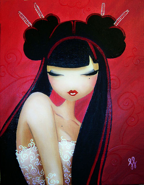 Dentelle rouge
