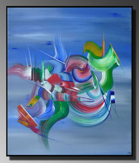 Peinture abstraite Chimere