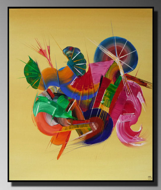 Peinture abstraite Musique