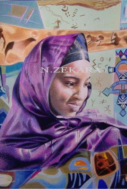 " Femme Touareg "