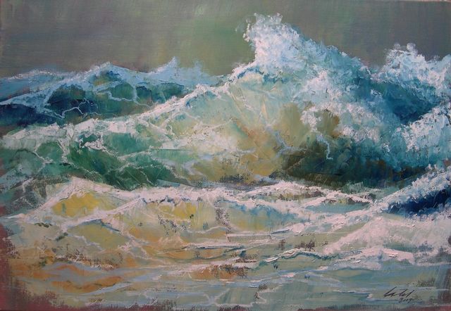vagues serie mouvement et lumiere
