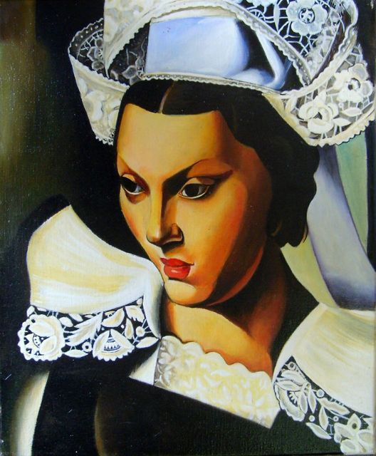 jeune bretonne " Tamara de Lempicka"