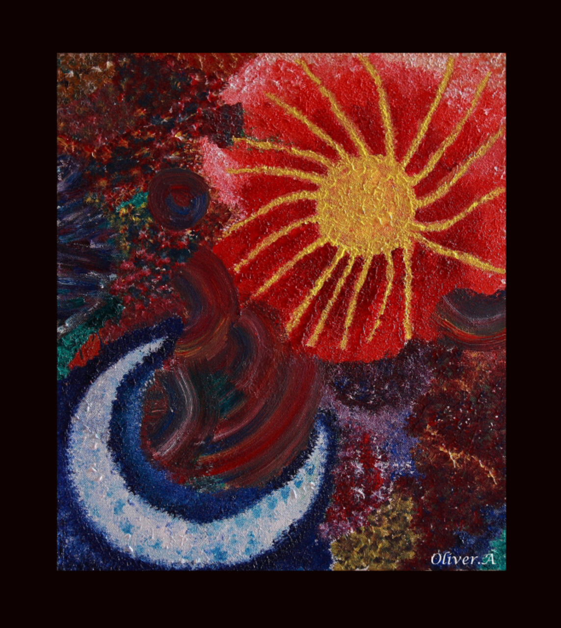 Anthony Oliver Entre le Soleil et la Lune