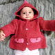 BabyCaprice - Gilet chaperon rouge 1ans