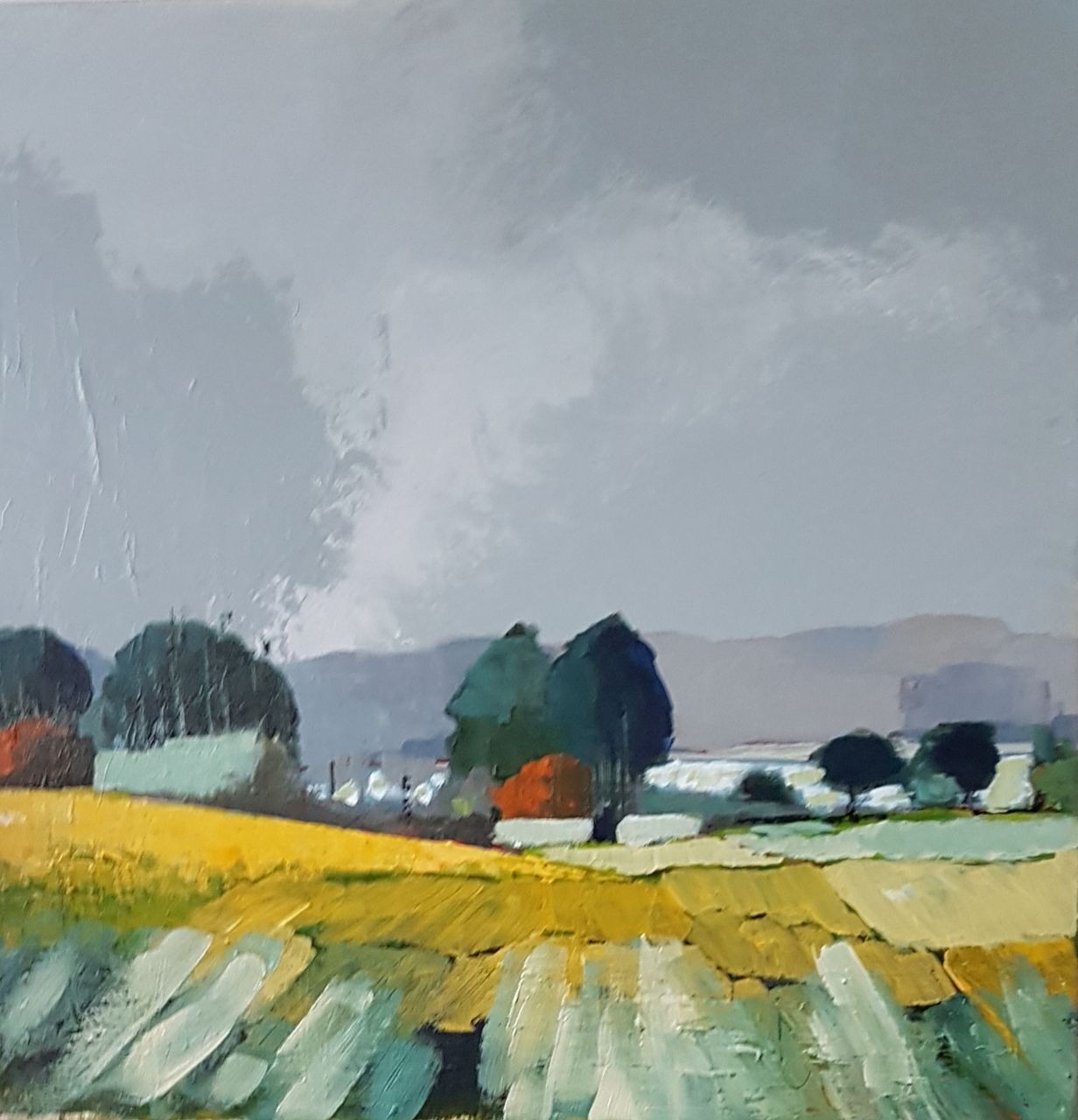 BLANCHÈRE Francis "Après la pluie" 