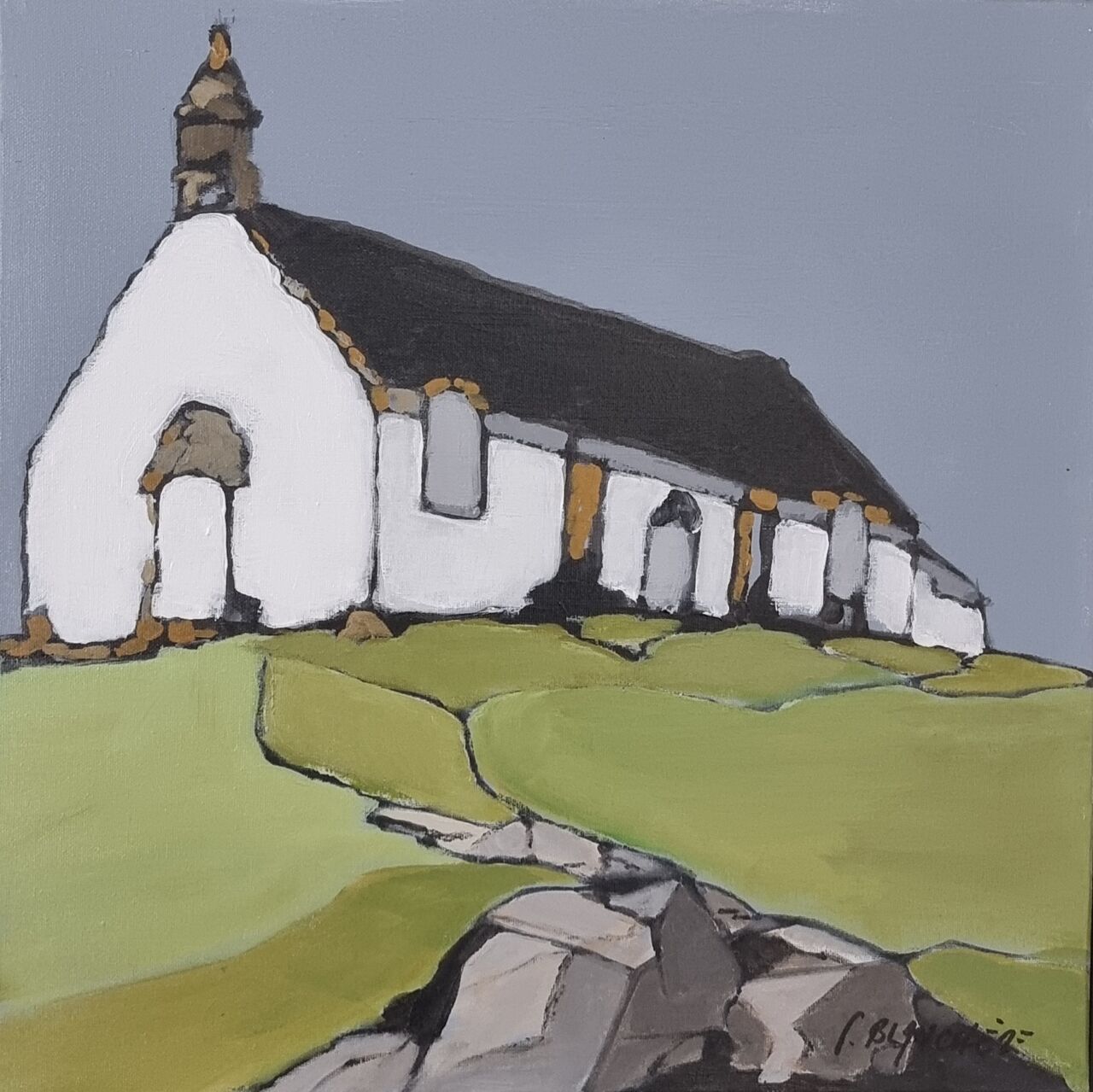 BLANCHÈRE Francis " Invitation au calme " 