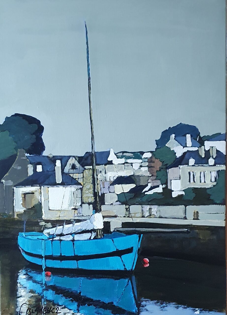 BLANCHÈRE Francis " Accosté " 