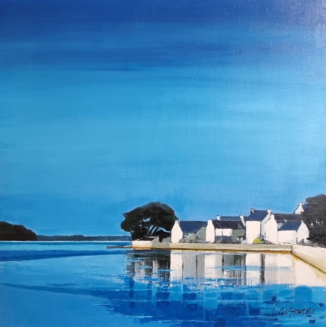 BLANCHÈRE Francis " Miroir " 