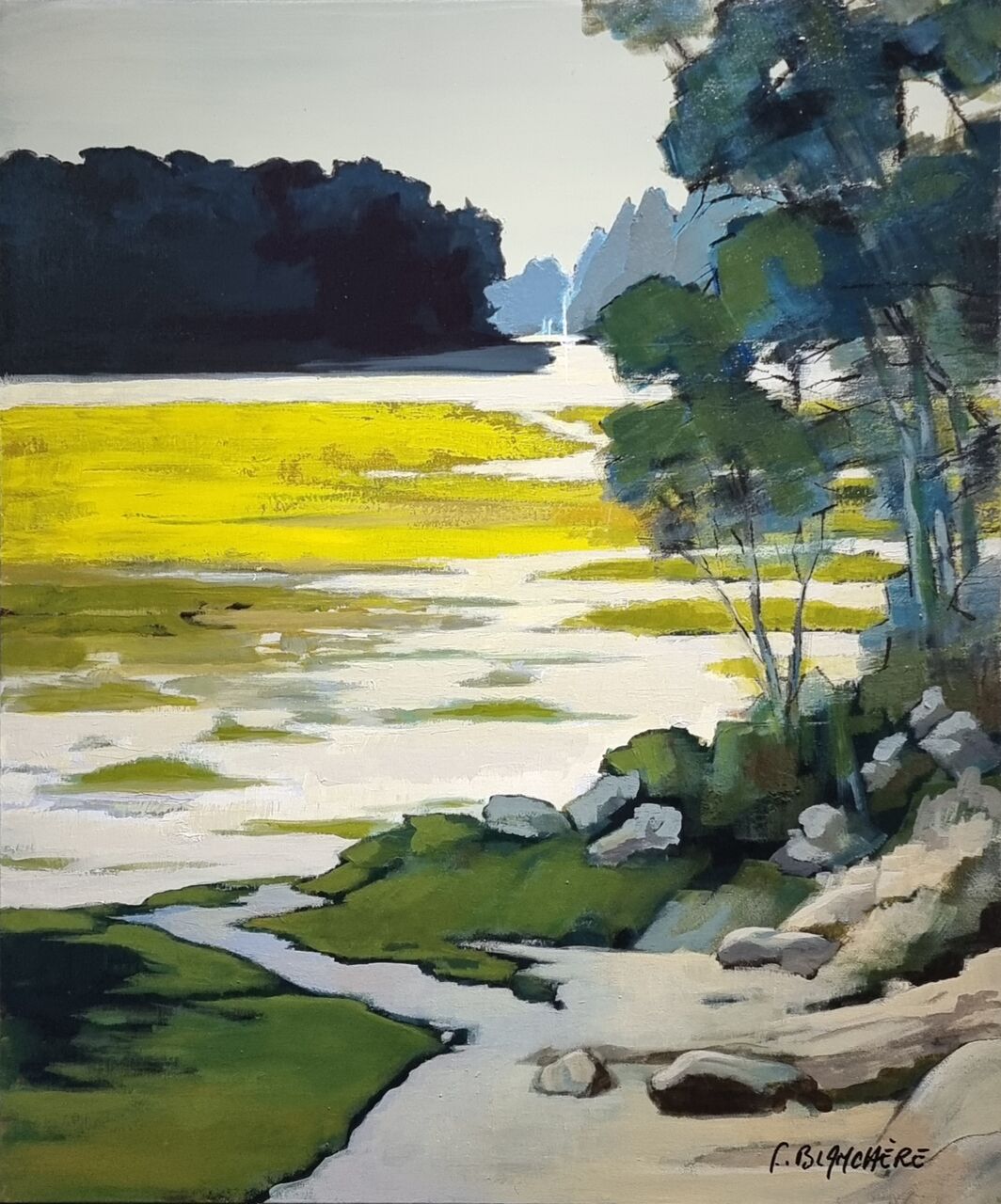 BLANCHÈRE Francis " Quiétude " 