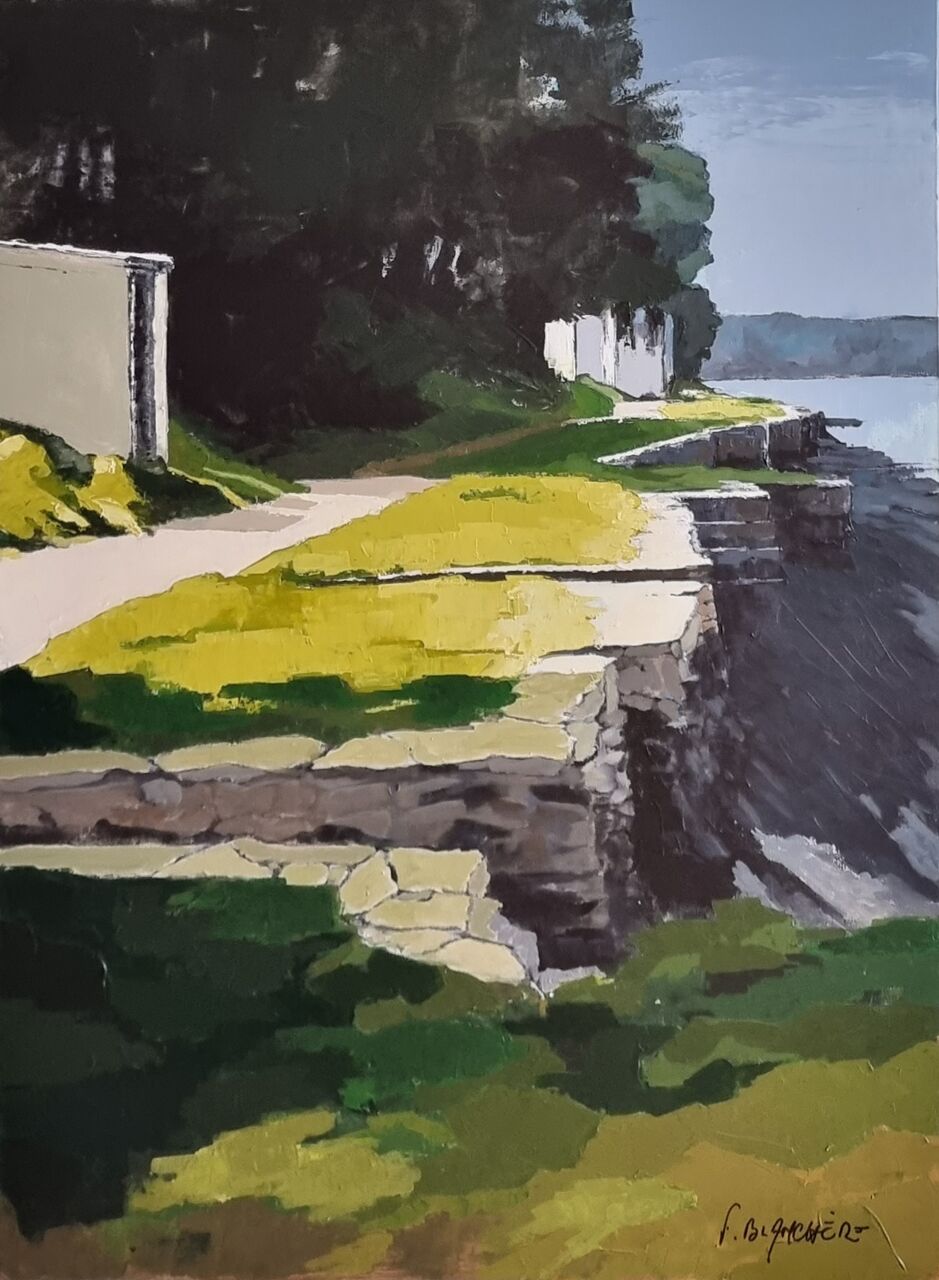 BLANCHÈRE Francis /  Artiste - Peintre "Tranquillité " 