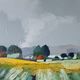 BLANCHÈRE Francis /  Artiste - Peintre - "Après la pluie" Plus disponible