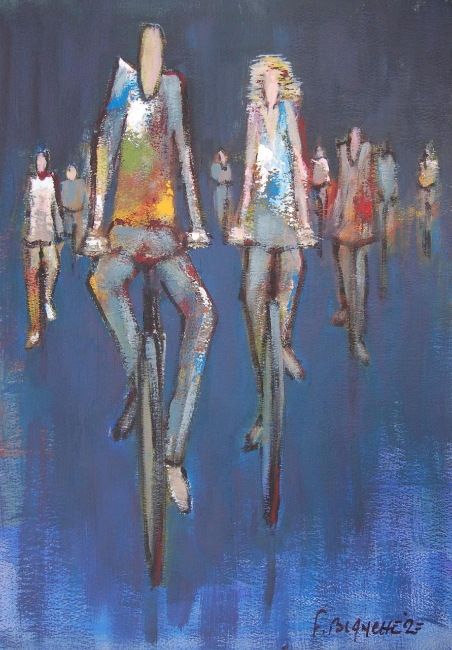 BLANCHÈRE Francis /  Artiste - Peintre Découverte à vélo