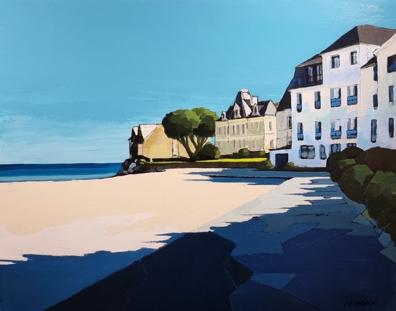 BLANCHÈRE Francis /  Artiste - Peintre " Côte Ouest " Plus disponible