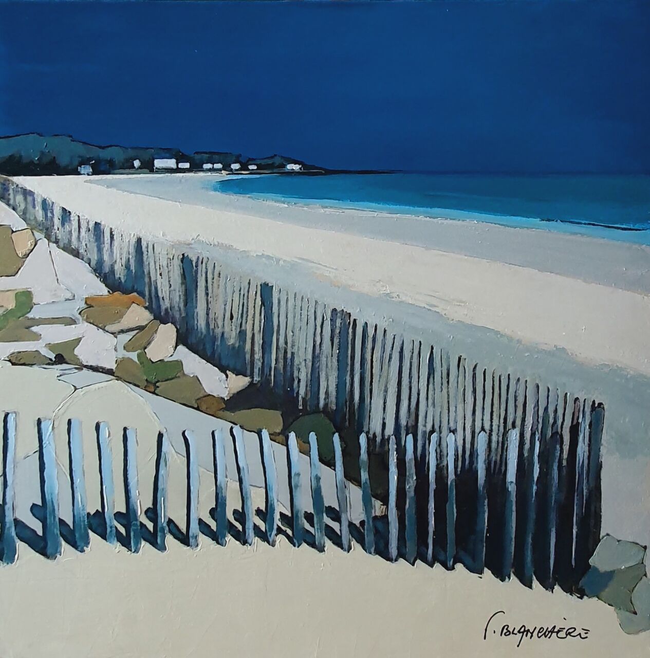 BLANCHÈRE Francis /  Artiste - Peintre "Douceur d'ici et d'ailleurs" 