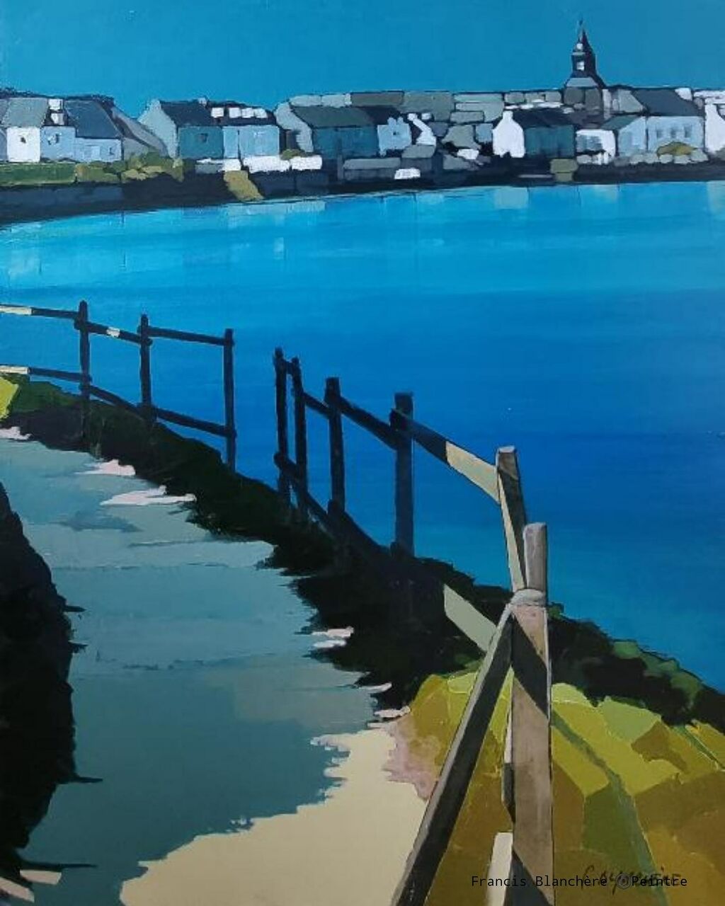 BLANCHÈRE Francis /  Artiste - Peintre "Une parenthèse "