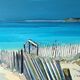 BLANCHÈRE Francis /  Artiste - Peintre - "Ambiance plage " 