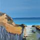 BLANCHÈRE Francis /  Artiste - Peintre - " Derrière la dune " 