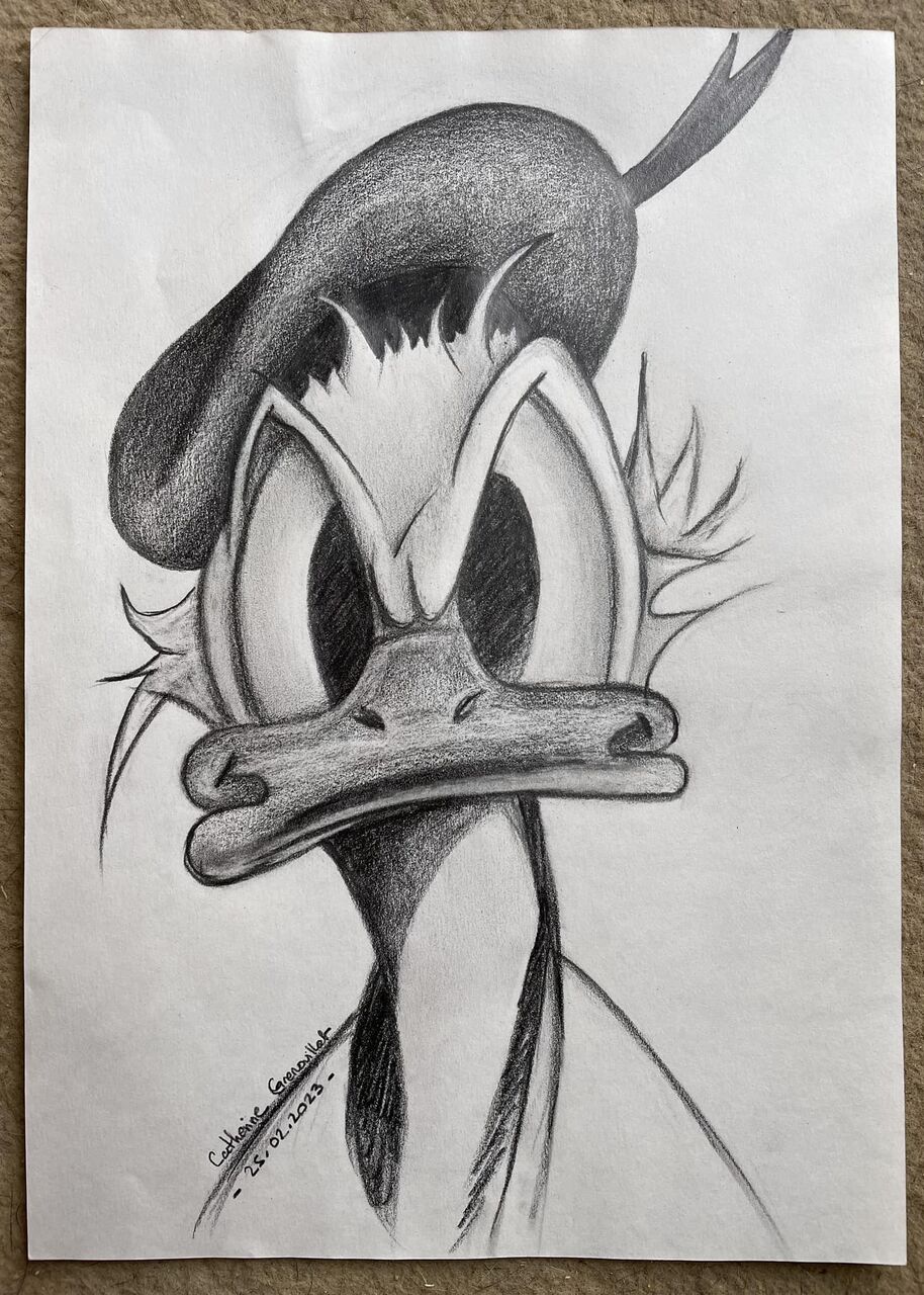 Catherine GRENOUILLAT Donald Duck