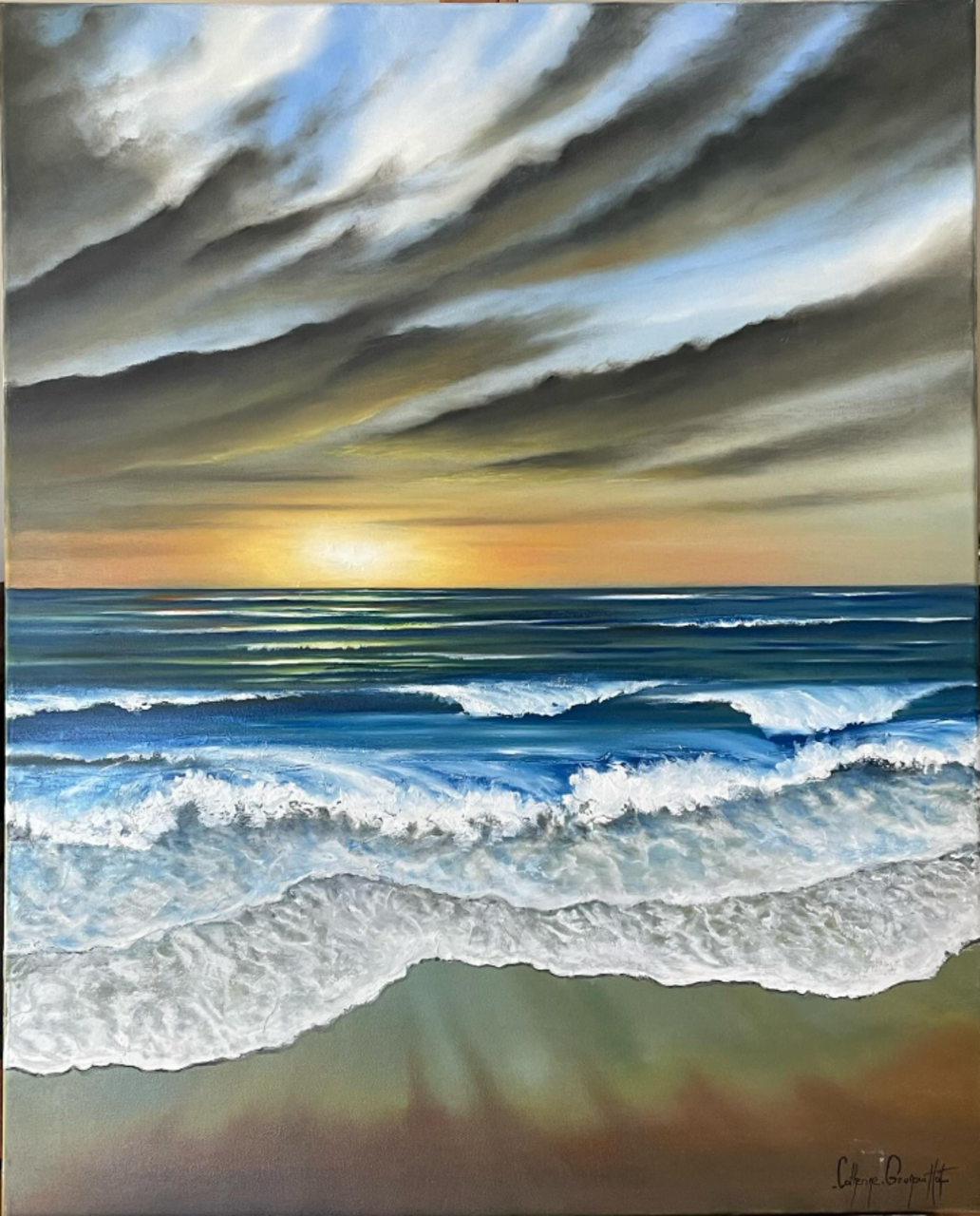 Catherine GRENOUILLAT Plage
