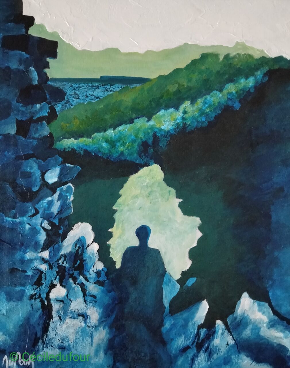 Cécile Dufour Au loin 