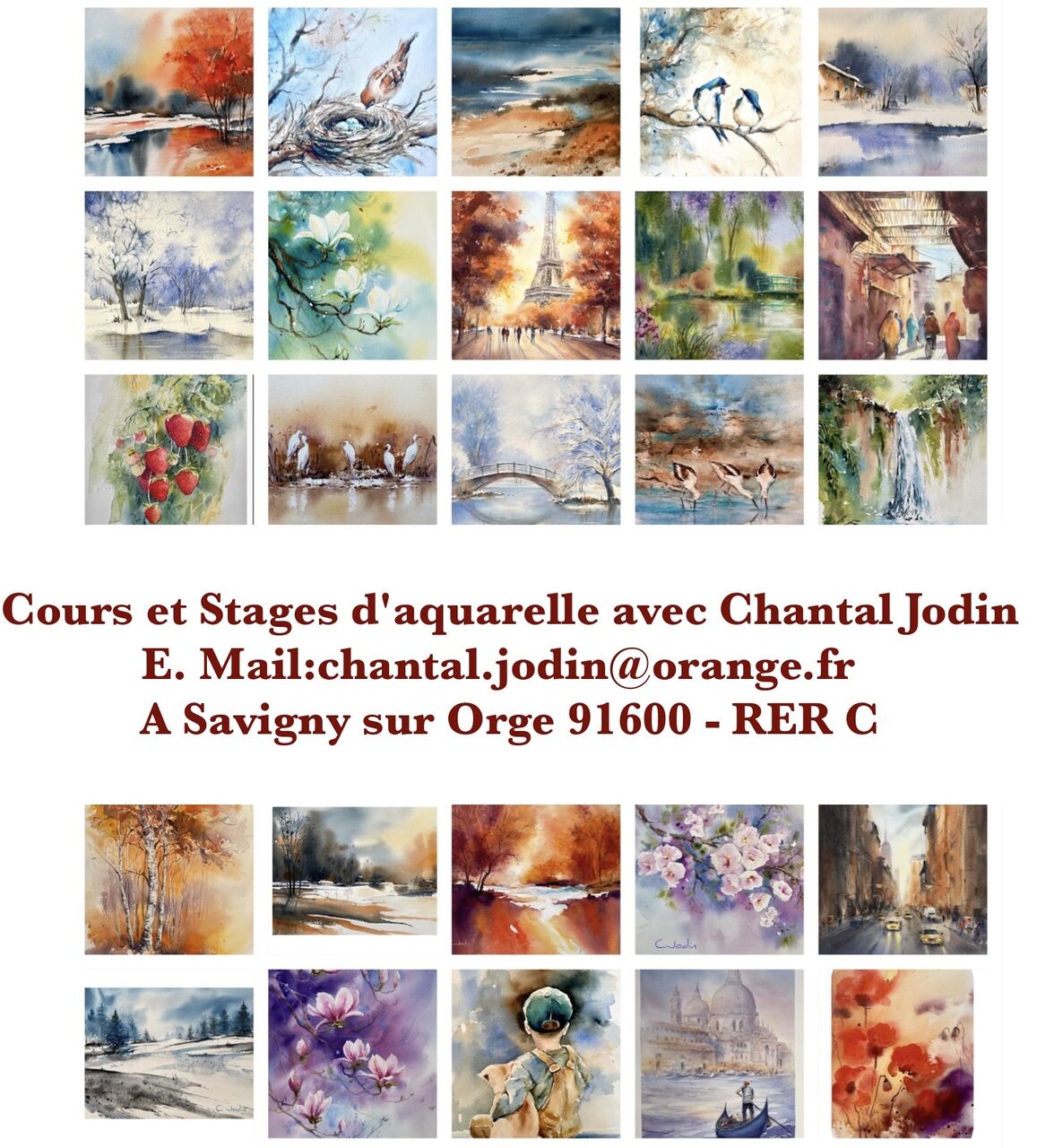 Chantal jodin Cours