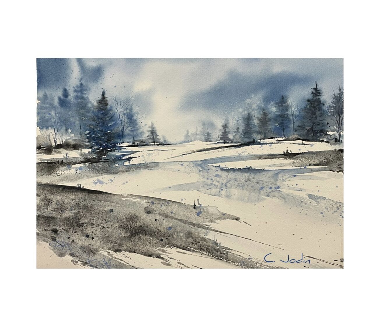 Chantal jodin Neige