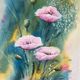 Chantal jodin - Fleurs roses