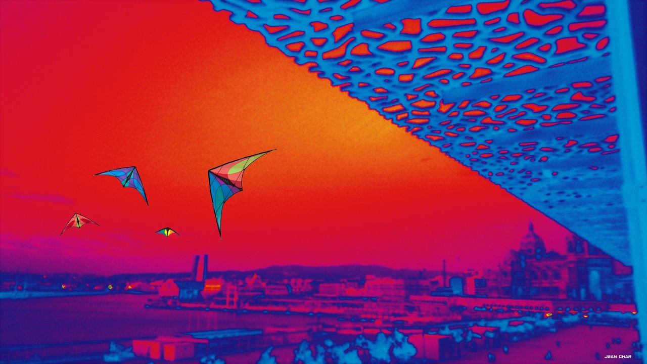 CHAR Jean Cerfs volants à Marseille