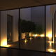 Cheikhrouhou & partners Architects - "The patio" by night Villa Mies et moi