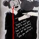 Cristina Pop Art - Cry me a river - Mickey Mouse and Minnie Pop Art painting by Cristina Pop Art