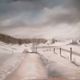 Daniel Riba - Une route en hiver