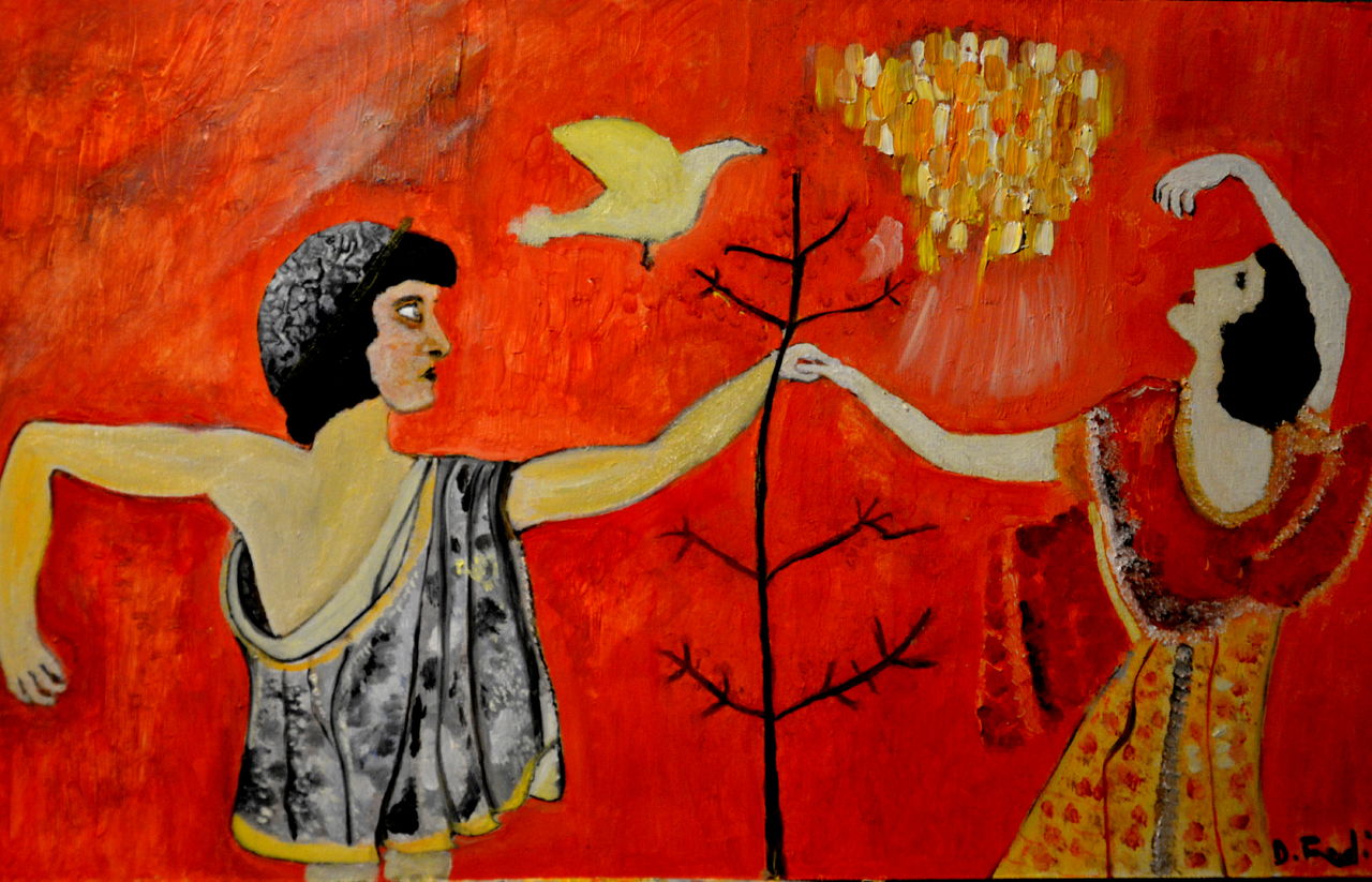 DANIELE FEDI De une fresque étrusque