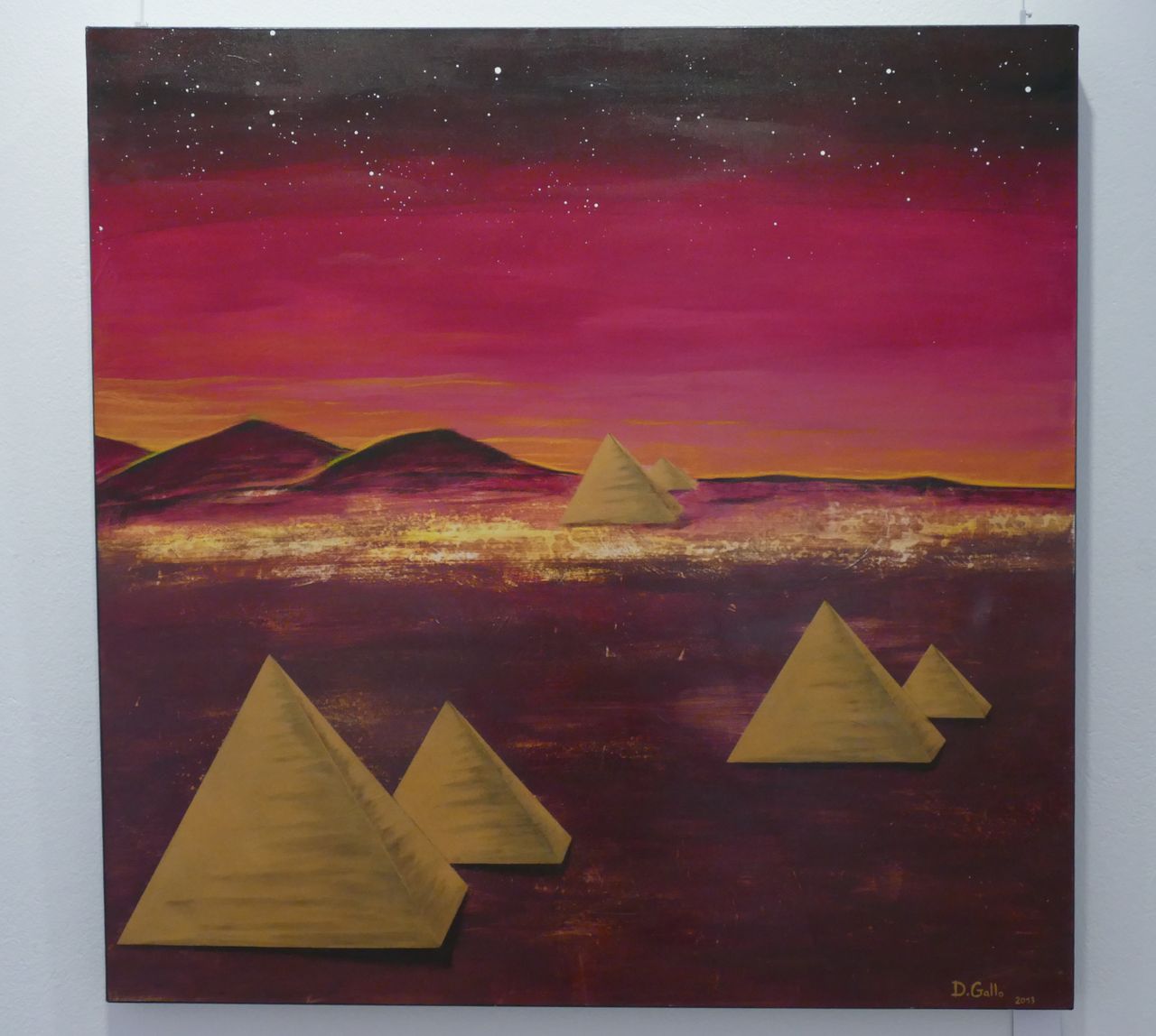 dominique gallo pyramides sur mars