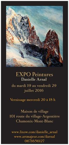 Expo Peintures Danielle Arnal