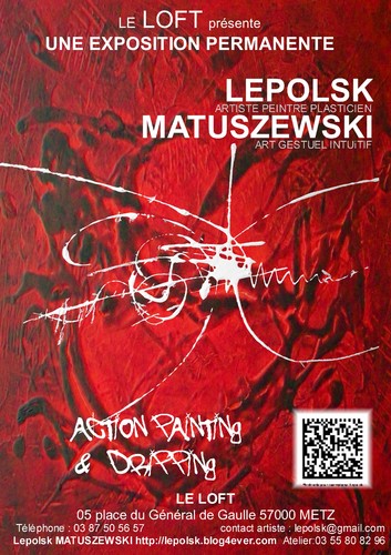 Exposition permanente d'abstraction lyrique au LOFT de Lepolsk Matuszewski