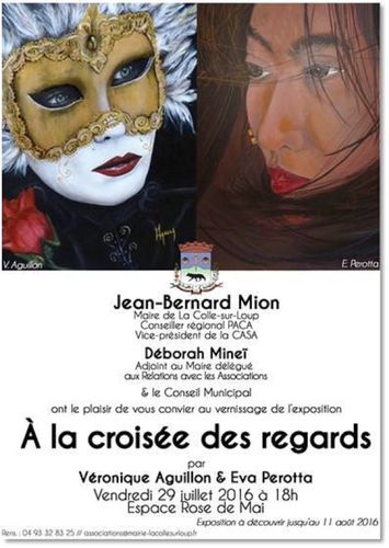 Vernissage à la Colle sur Loup