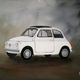 francois mouillard - Fiat 500    40x50     225 €