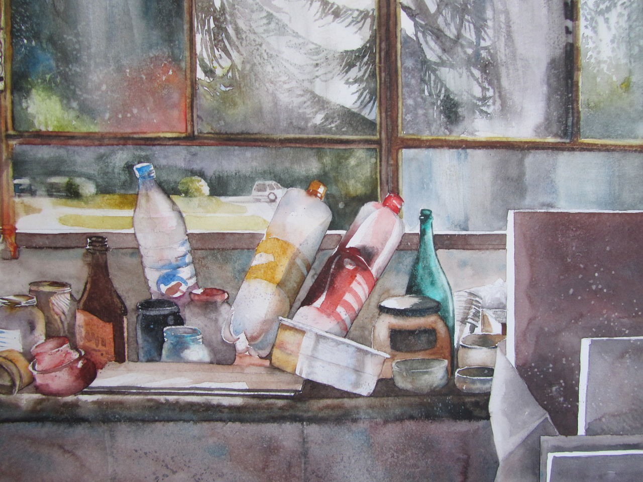 Isabelle Fournier Perdrix Vérrière d'atelier