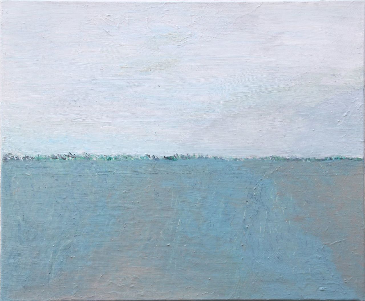 Jean Noël Bouet PAysage- Ciel 43X38 .2014