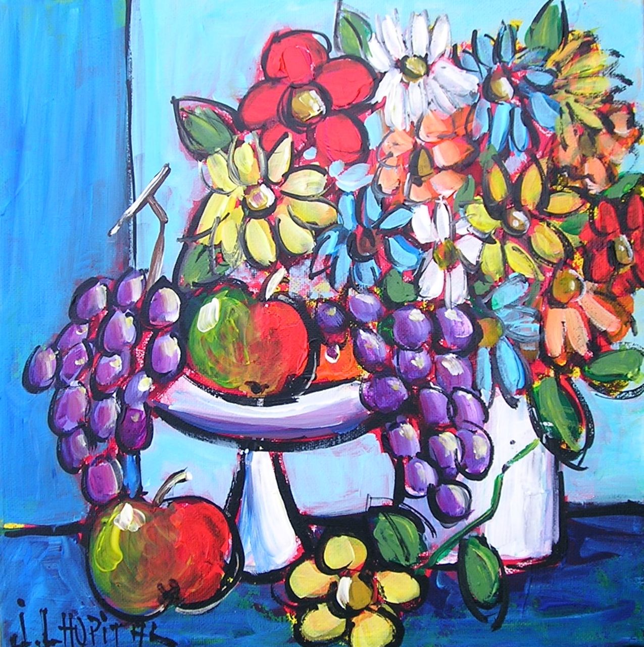 Joël Lhopital fleurs et fruits