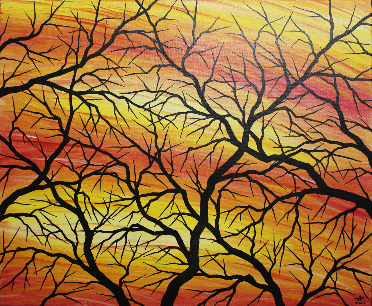 Jonathan-Pradillon Silhouettes de branches