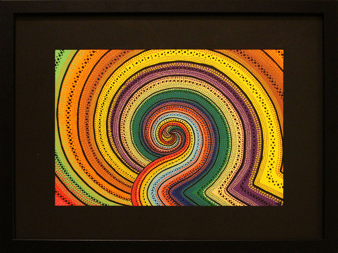 Jonathan-Pradillon Spirale psychédélique