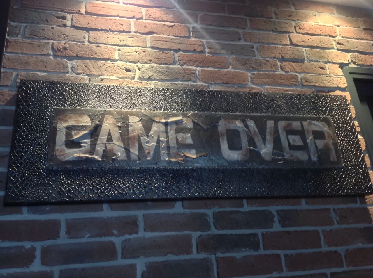 Karine LENOIR | tableau gamer "GAME OVER"