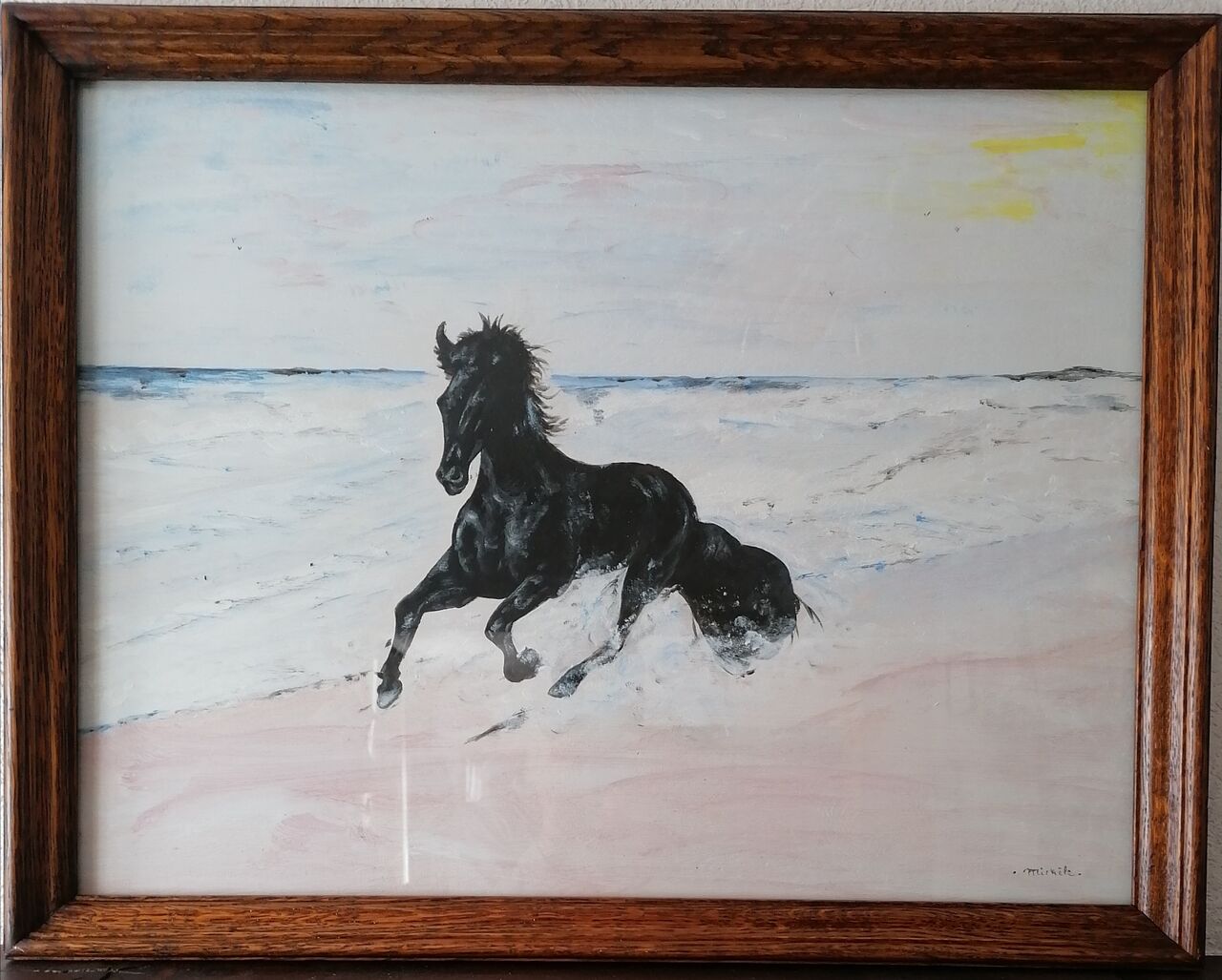 Michele martin le cheval et la mer.