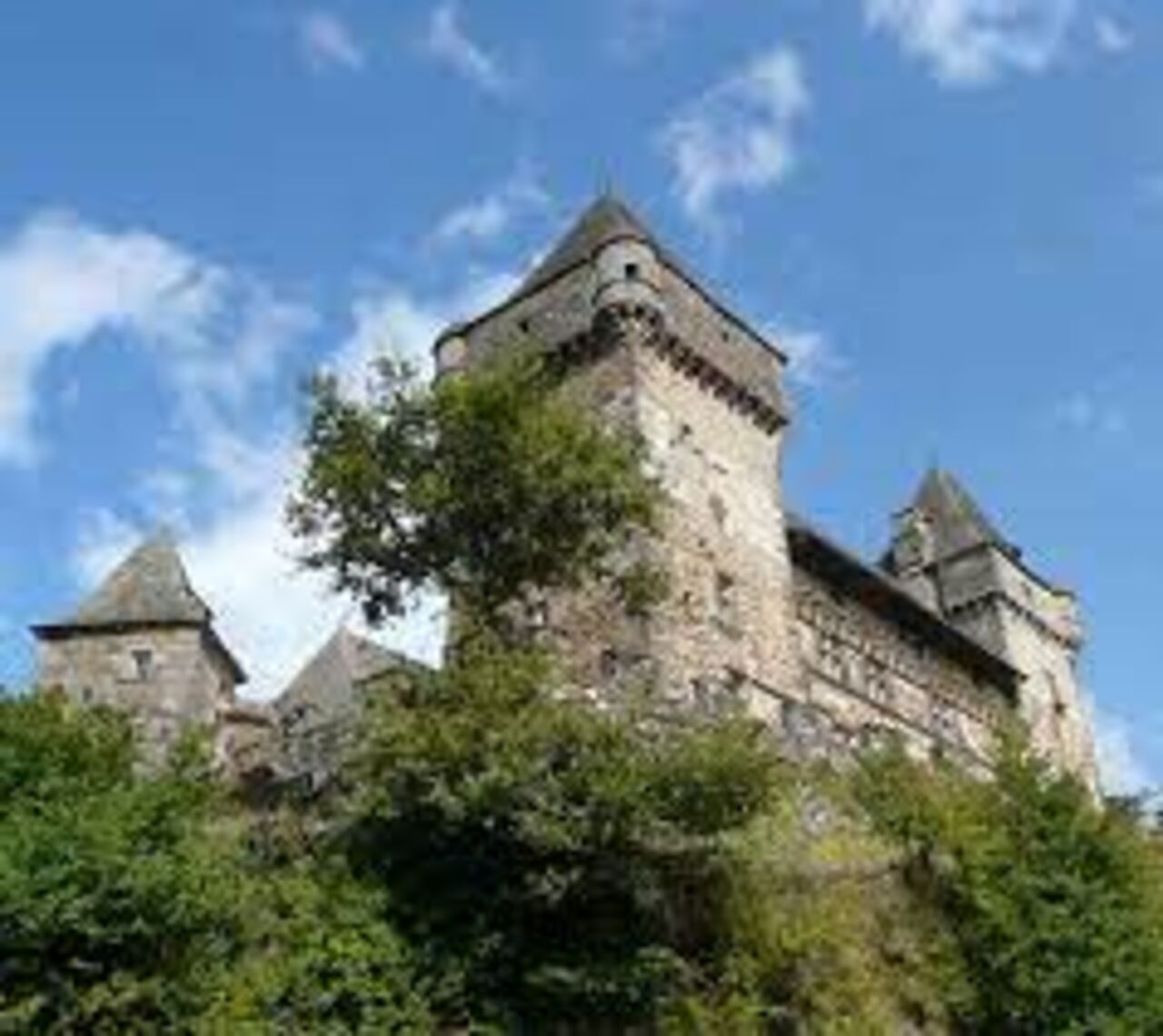 Michele martin chateau de Messilhac .Cantal.