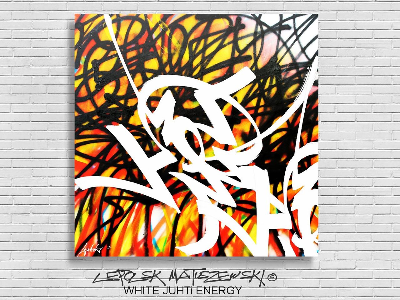 MK  Lepolsk Matuszewski WHITE JUHTI ENERGY  2016 Abstract graffiti 