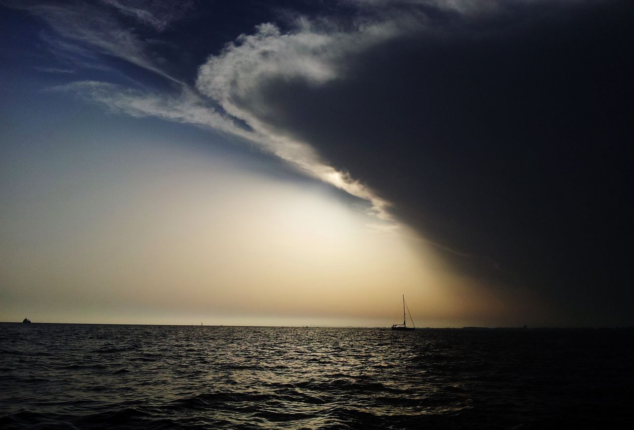 Niklas DC Orage au mouillage 