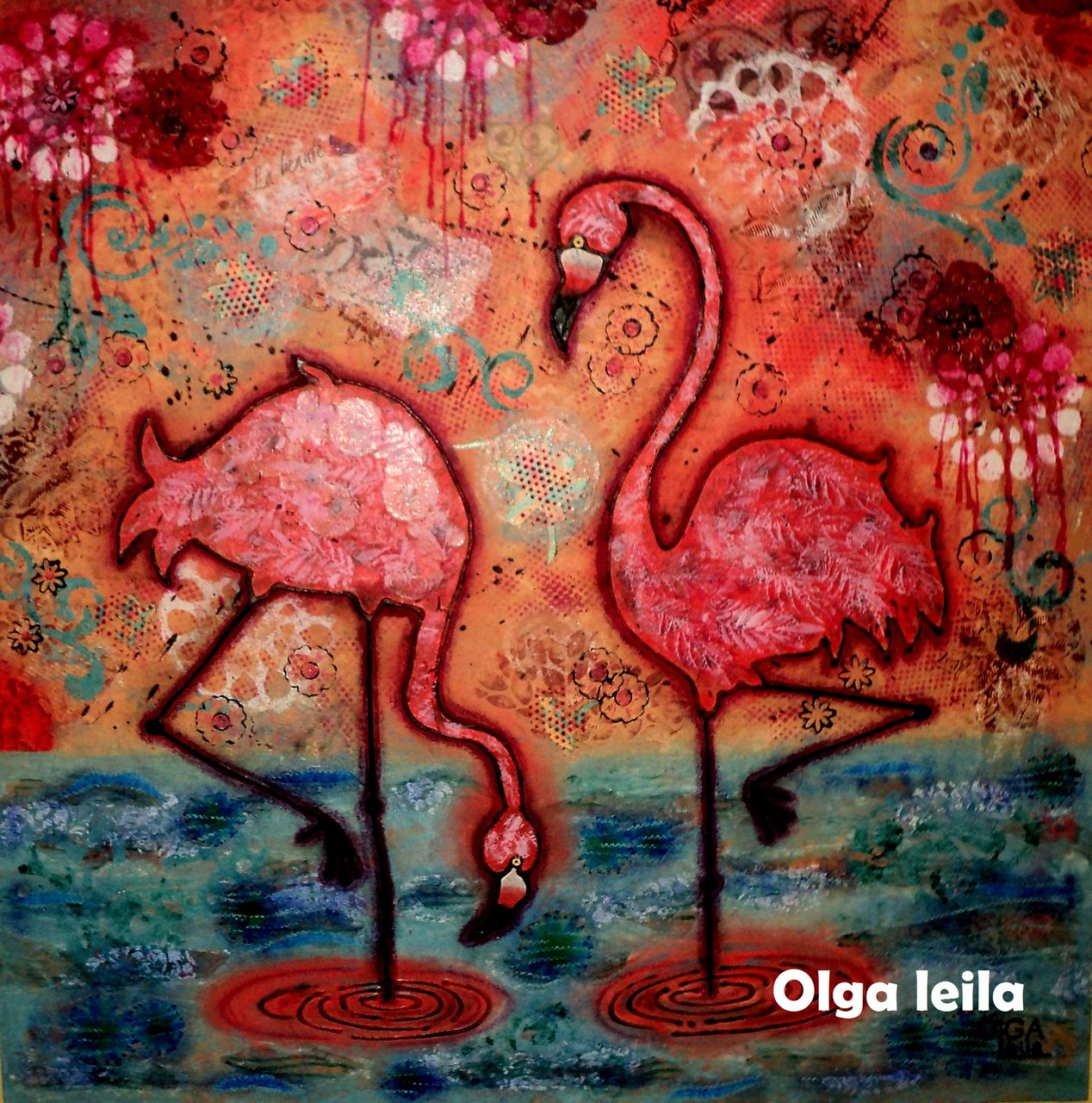 Olga  Leila Les Flamants Roses
